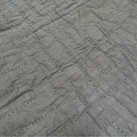 Rustic suede vibe Quilt patchwork blanket/cover up w cottagecore farmhouse vibe - Picture 6 of 14